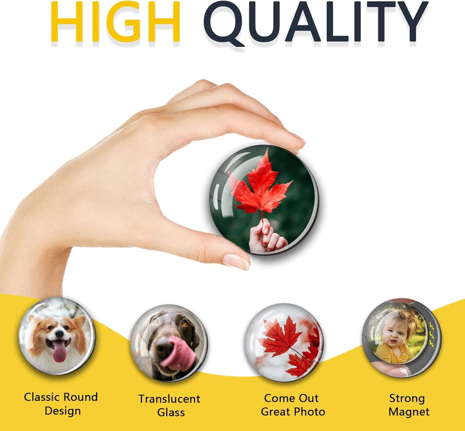 Calamita StoryTap - utilizzo su frigorifero